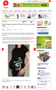 マタニティファッション